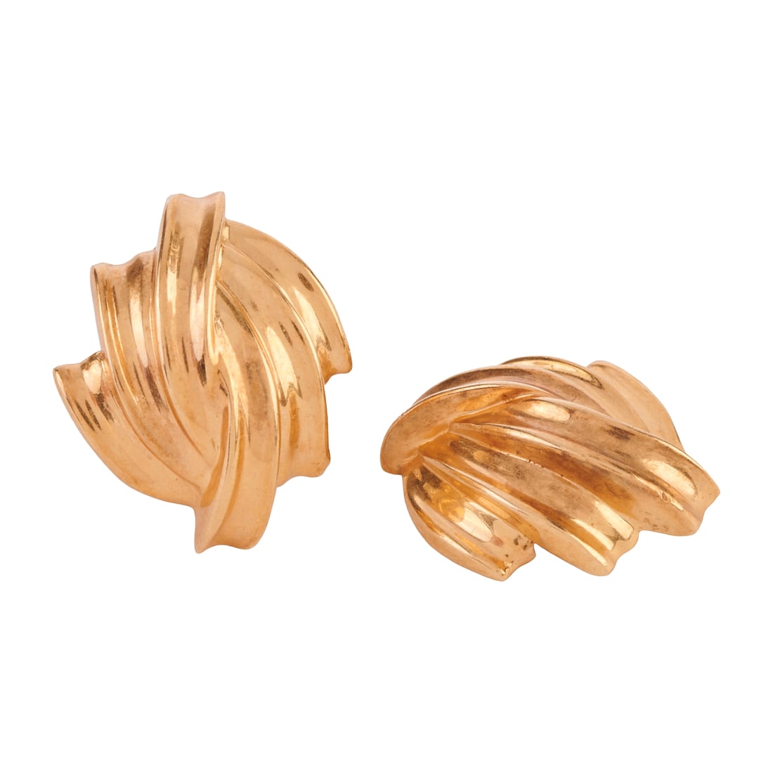 Pair of 14k Yellow Gold Earrings (1 of 3)