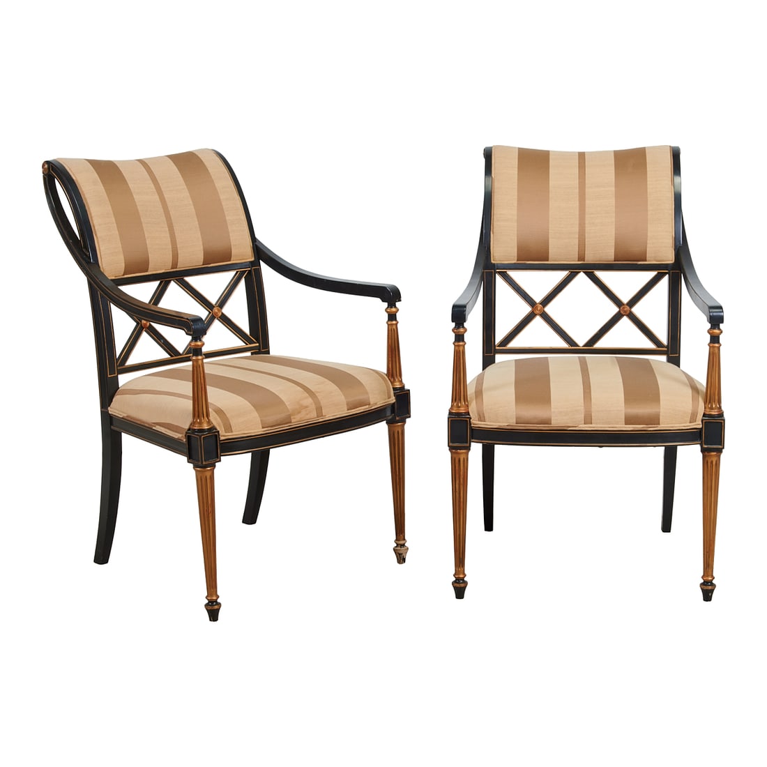 Four Henredon Regency Style Armchairs (1 of 5)