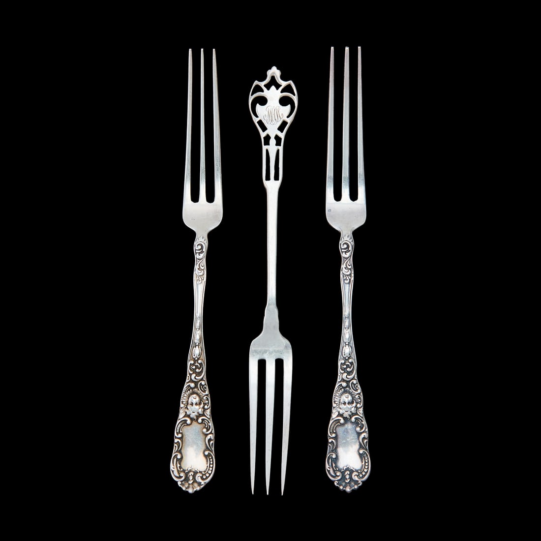 Assorted Sterling and Coin Silver Serving Articles, Mostly Victorian - 3