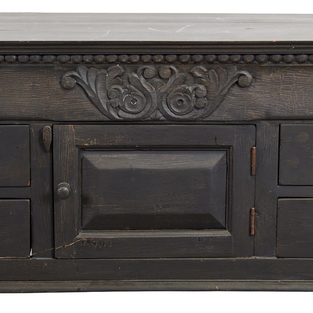 Anglo Indian Colonial Style Buffet Console Table - 2