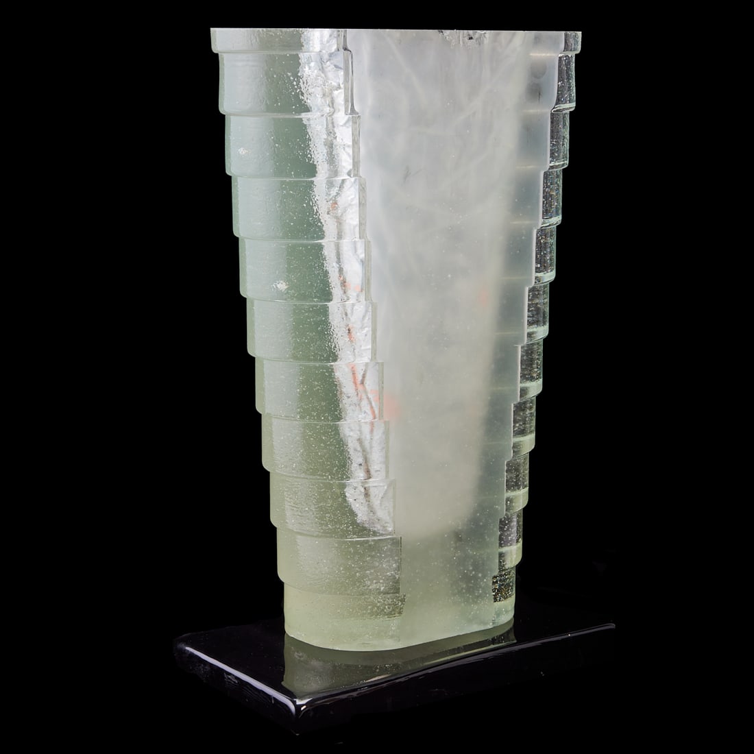 John Lewis Crystal Architectural Vase - 2