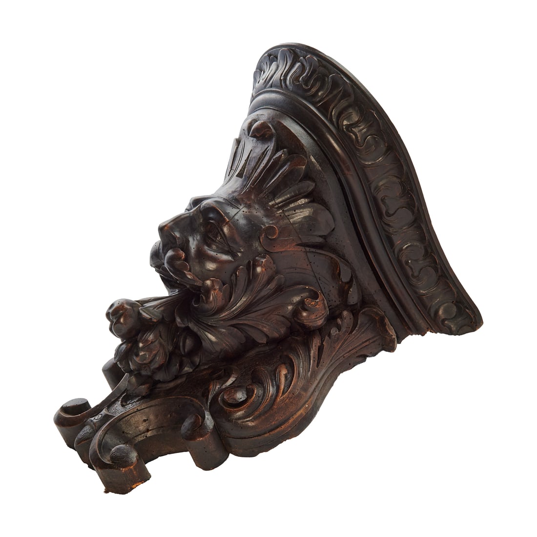 Carved Oak Corbel - 3