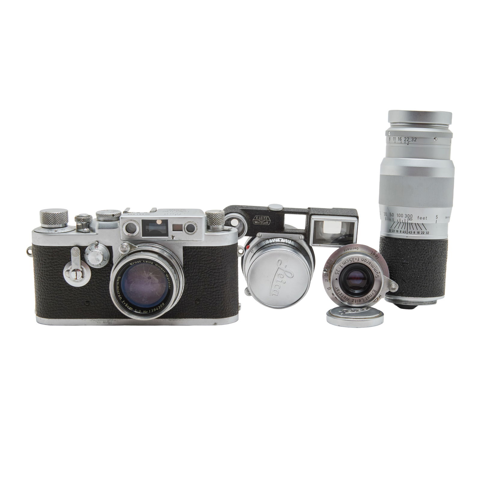 Leica IIIG 35 MM Camera and Lenses (1 of 9)