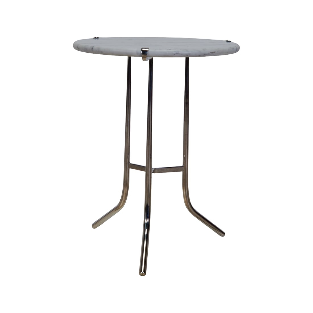 Cedric Hartman Attributed Marble Top Occasional Table - 3