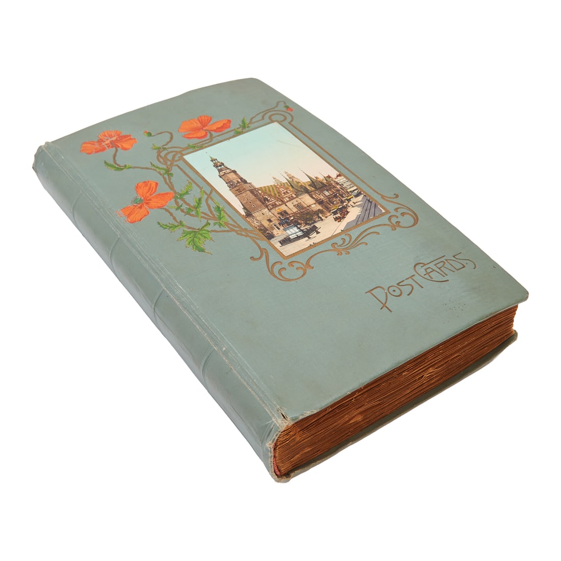 Vintage Postcard Binder, Early 1900s - 4