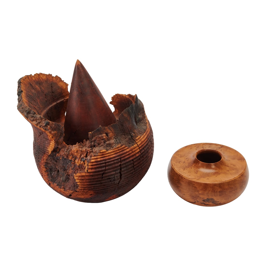 Two Christian Burchard Turned Vessels - 3