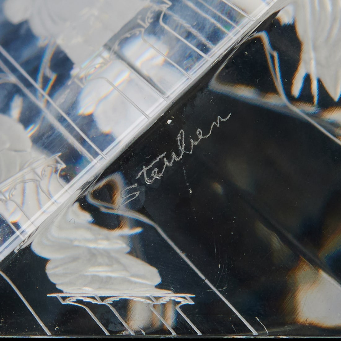 Steuben Crystal Cathedral Obelisk - 6