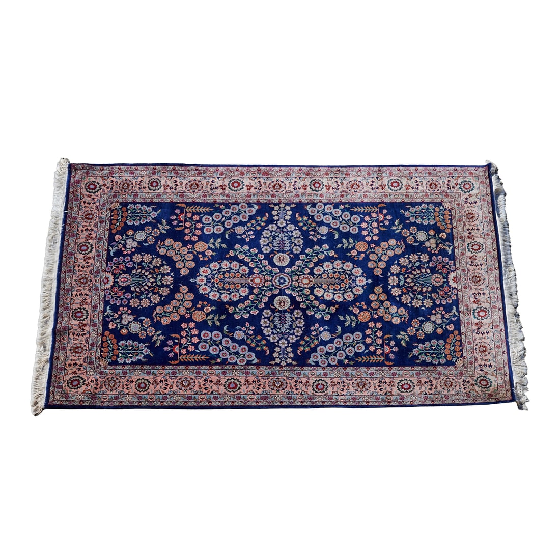 Persian Qum Wool and Cotton Carpet (1 of 3)