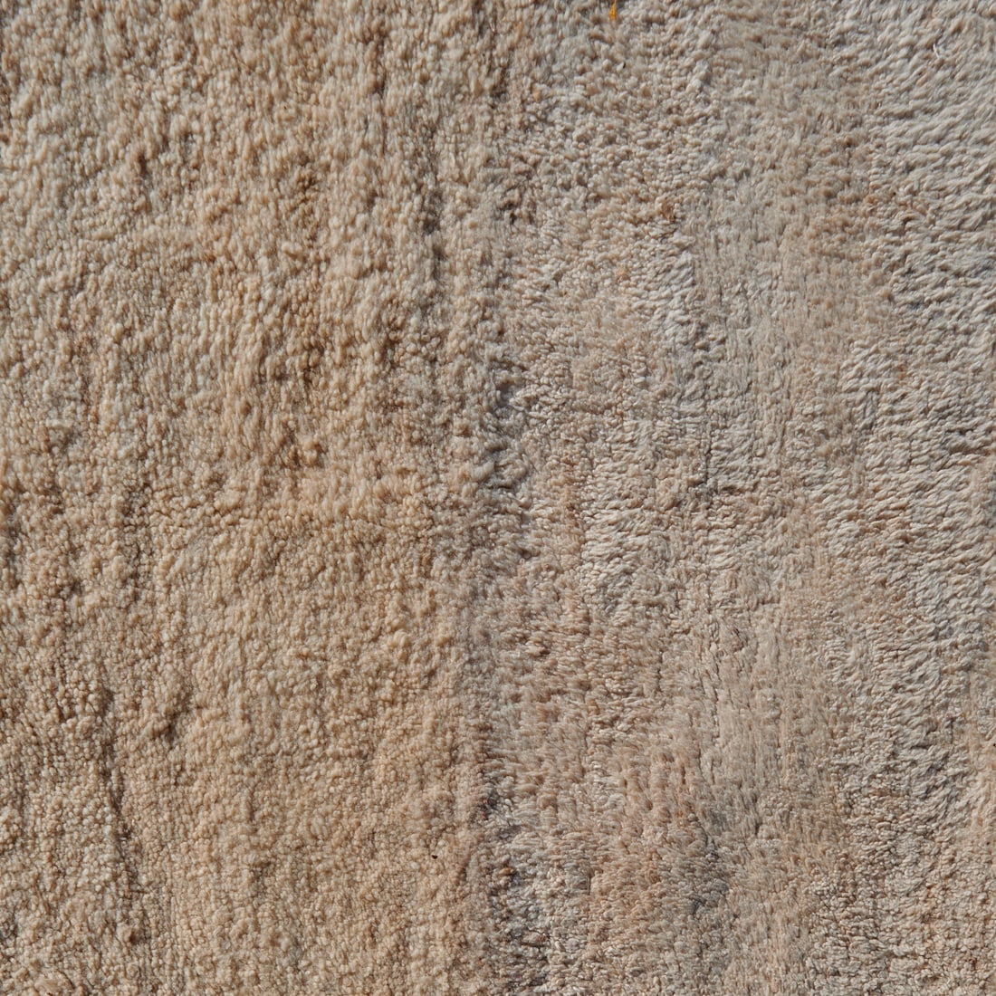 Modern Moroccan Off White Wool Carpet - 3