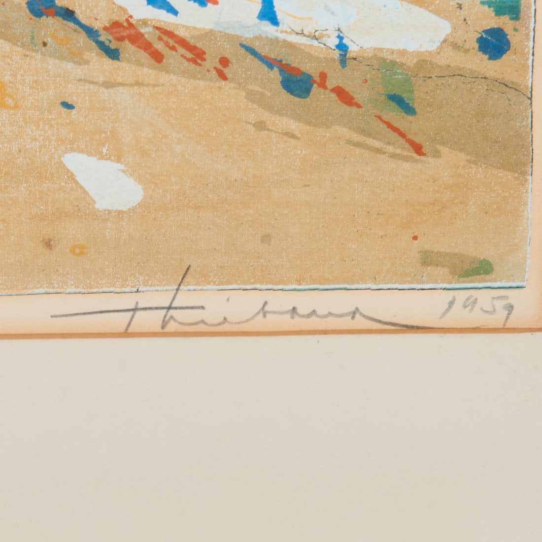 Wayne Thiebaud, Venice Figures, Lithograph - 5