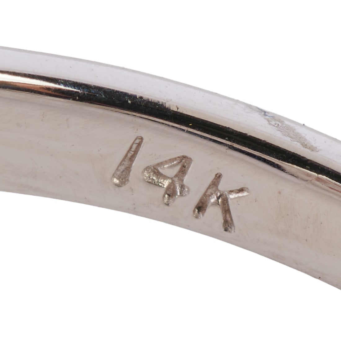 Diamond, 14k White Gold Ring - 4