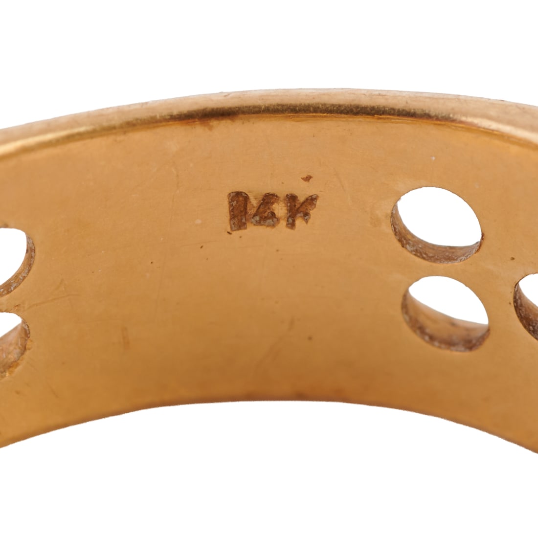 14k Yellow Gold Ring - 4