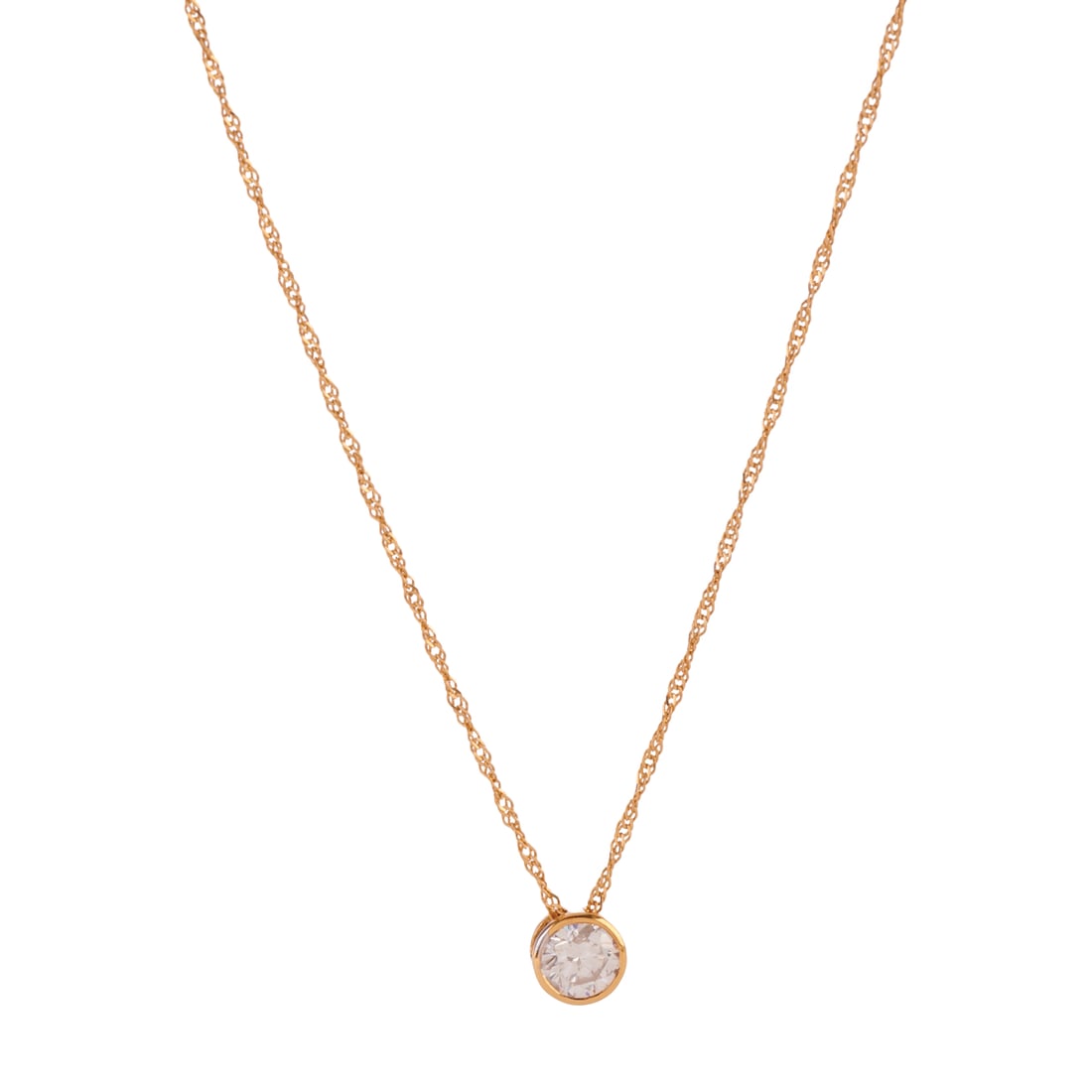 Diamond, 18k, 14k Yellow Gold Necklace (1 of 5)