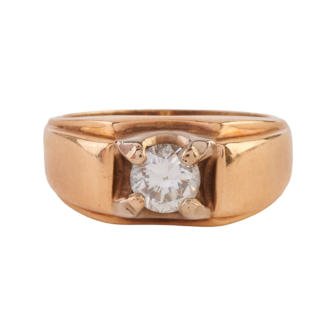 Diamond, 14k Yellow Gold Ring (1 of 4)