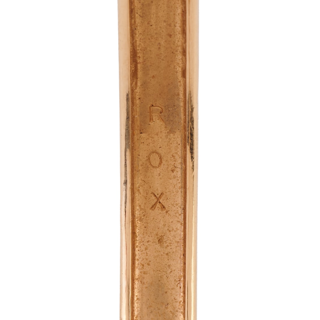 14k Yellow Gold Hinged Bangle Bracelet - 4