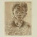 After PAUL CEZANNE "Tete de Femme, 1873" Etching