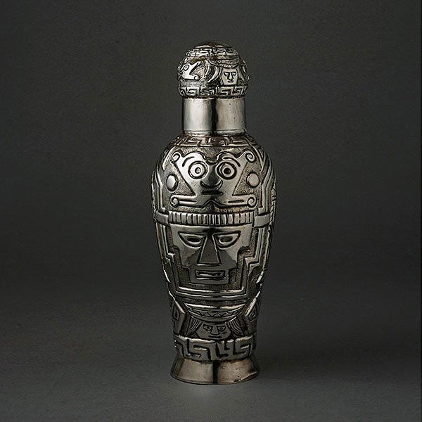 Mexican 925 Cocktail Shaker with Aztec Design Jun 02, 2013 Michaan