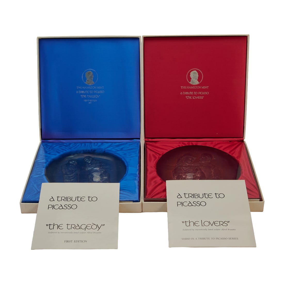 Two Hamilton Mint 999 Silver Dishes (1 of 9)