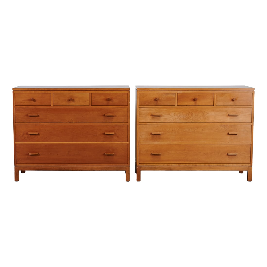 Pair of Stickley Cherry Chests of Drawers (1 of 4)