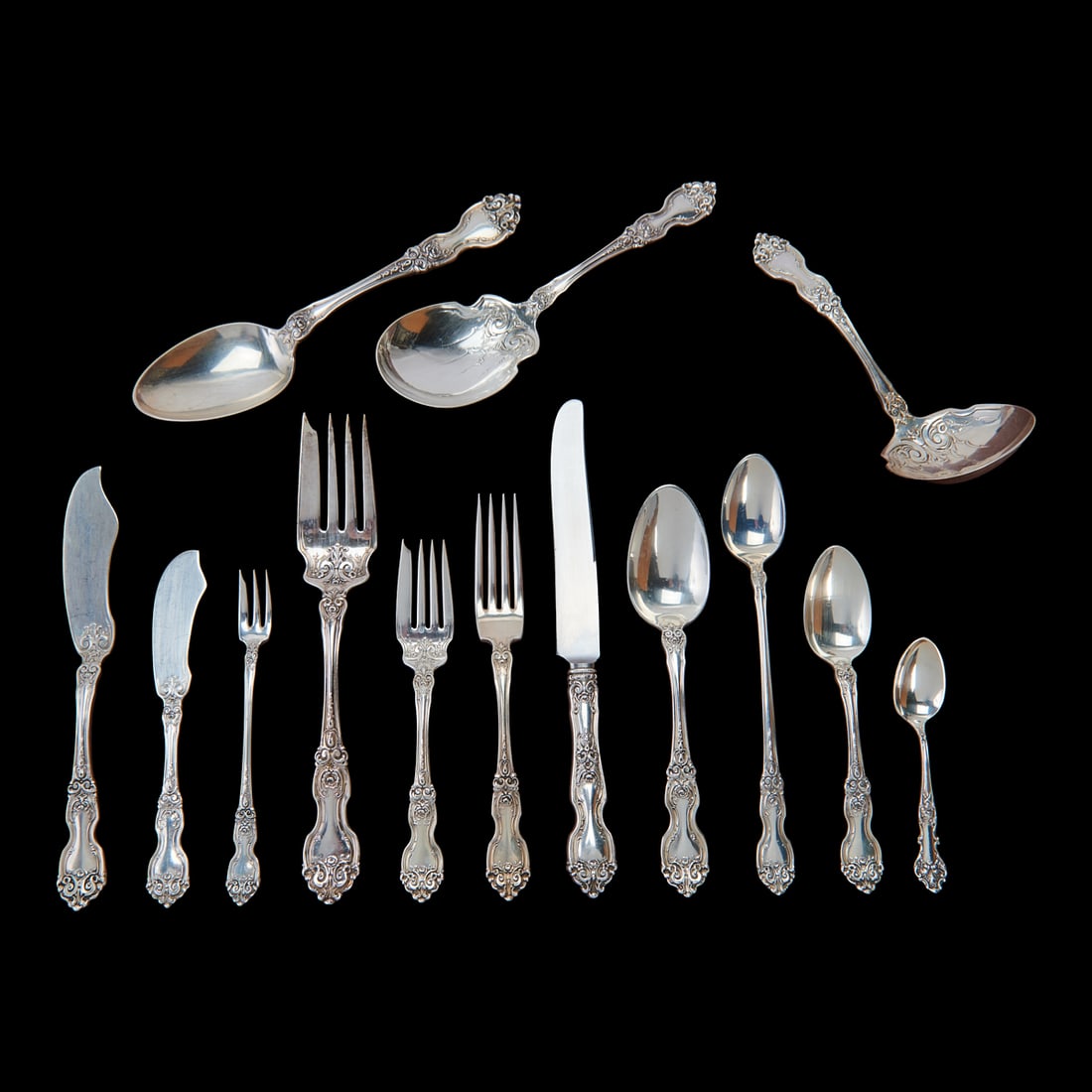 Wallace Sterling Silver Flatware Service (1 of 7)