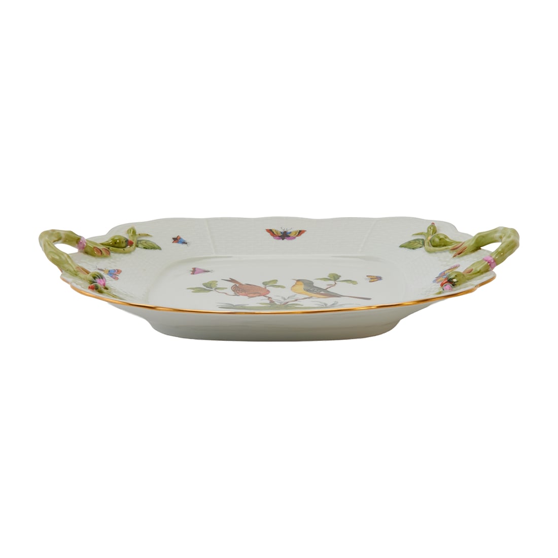 Herend Porcelain Rothschild Bird Pattern Tableware - 4