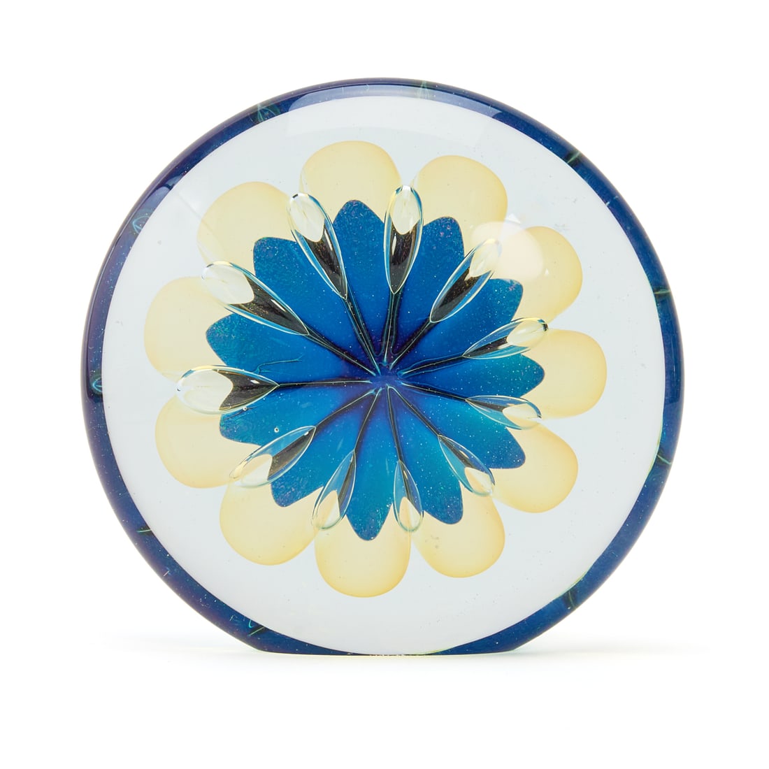 Six Paperweights including Eichart - 4