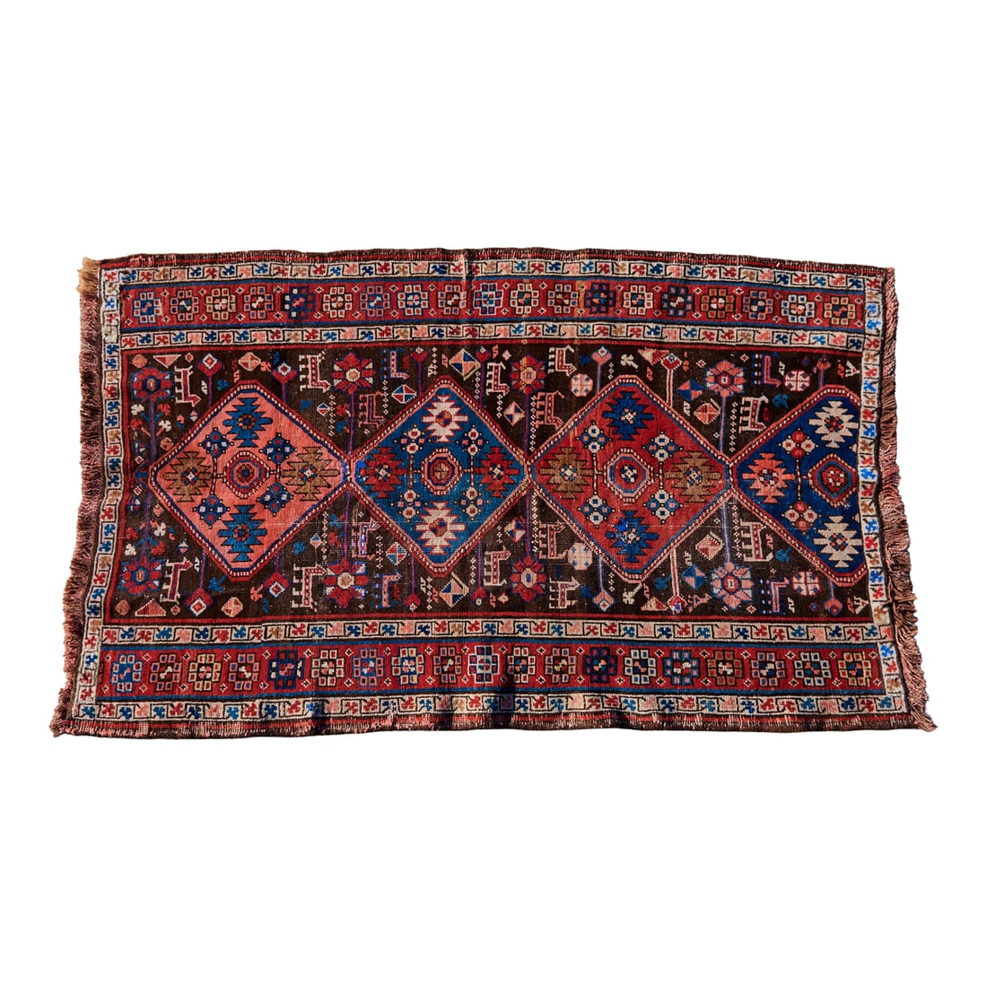 Caucasian Wool and Cotton Rug (1 of 3)