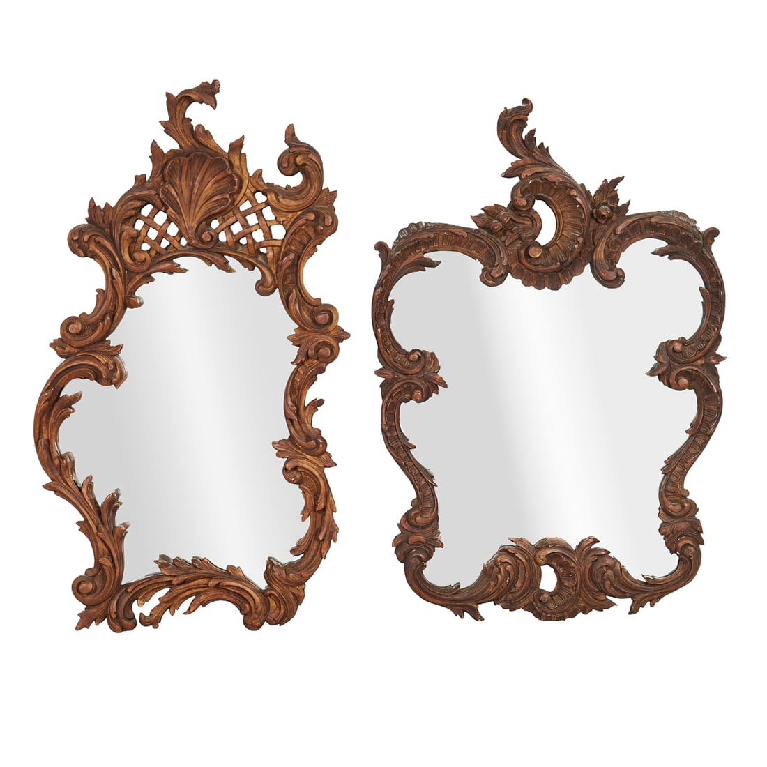 Two Rococo Style Wall Mirrors (1 of 5)