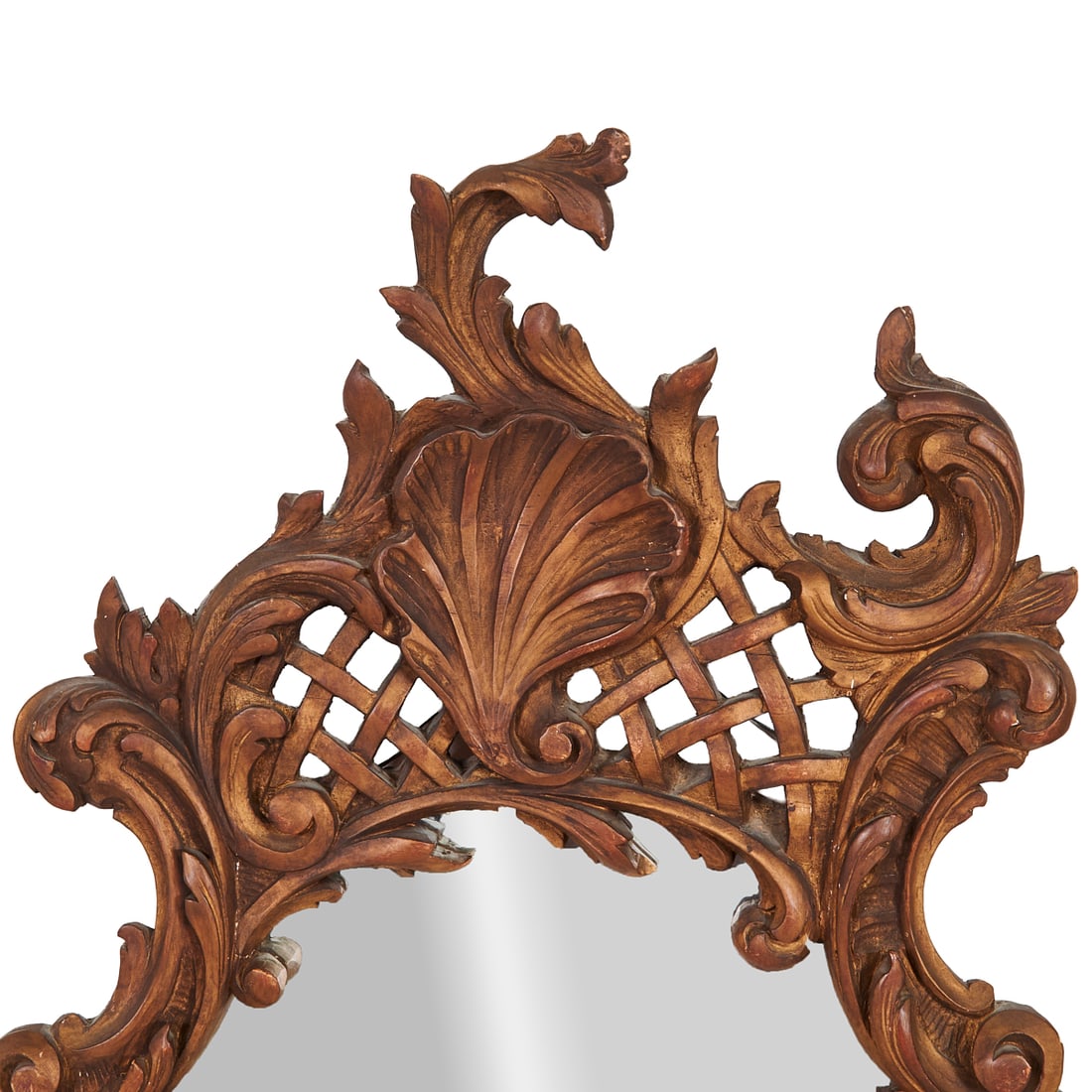 Two Rococo Style Wall Mirrors - 4