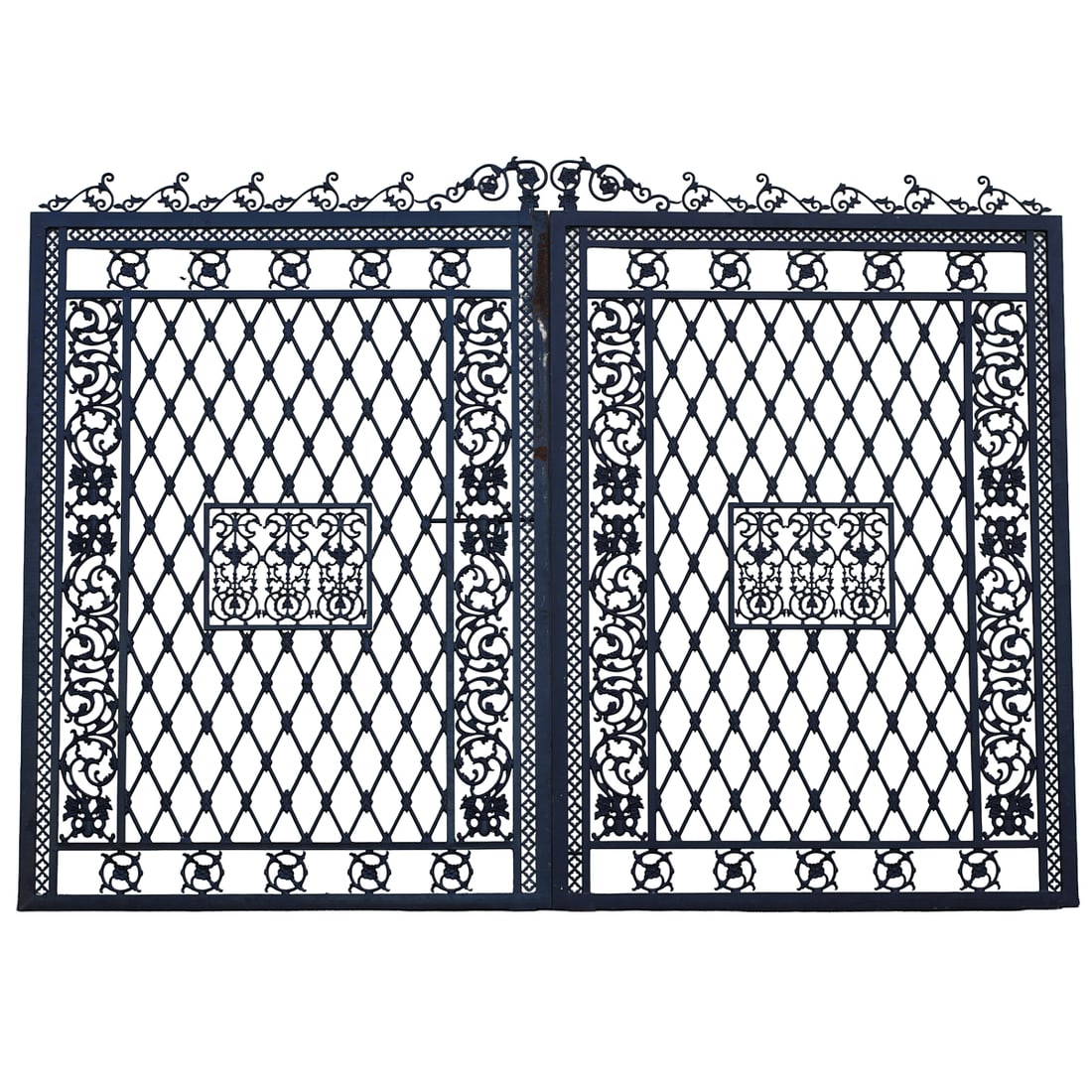 Large Wrought Iron Estate Gate (1 of 7)