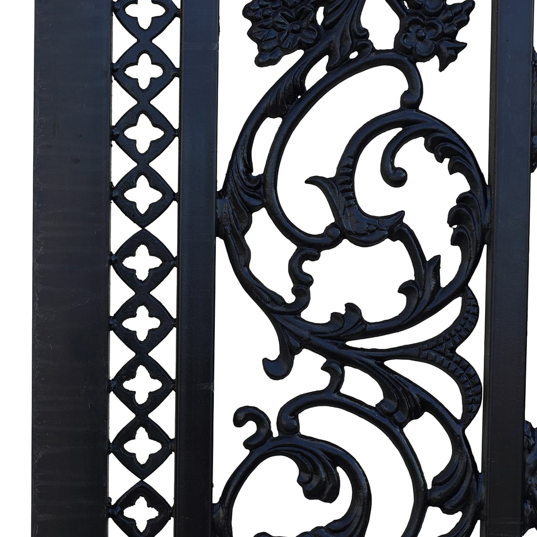 Large Wrought Iron Estate Gate - 2