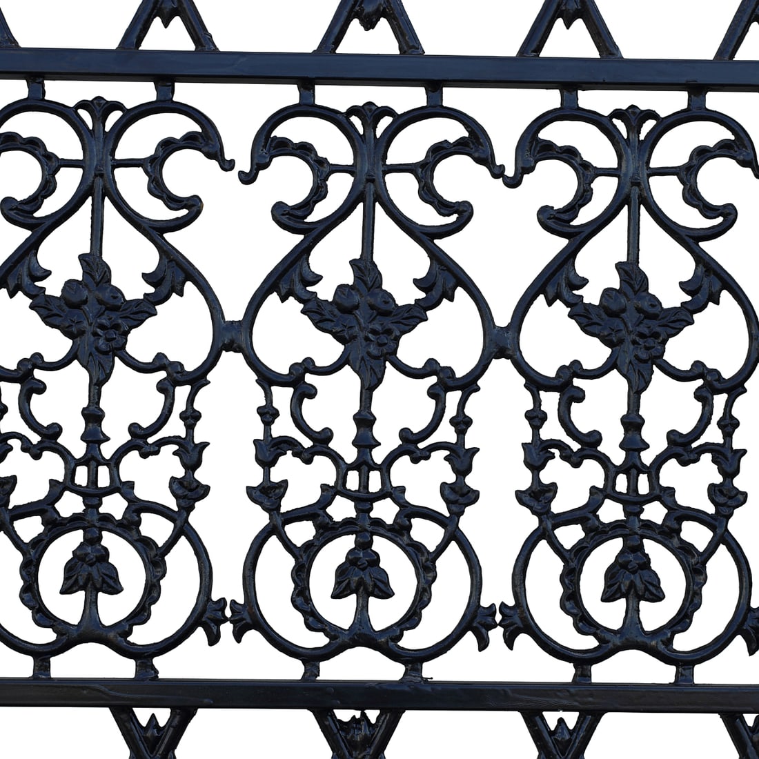 Large Wrought Iron Estate Gate - 3