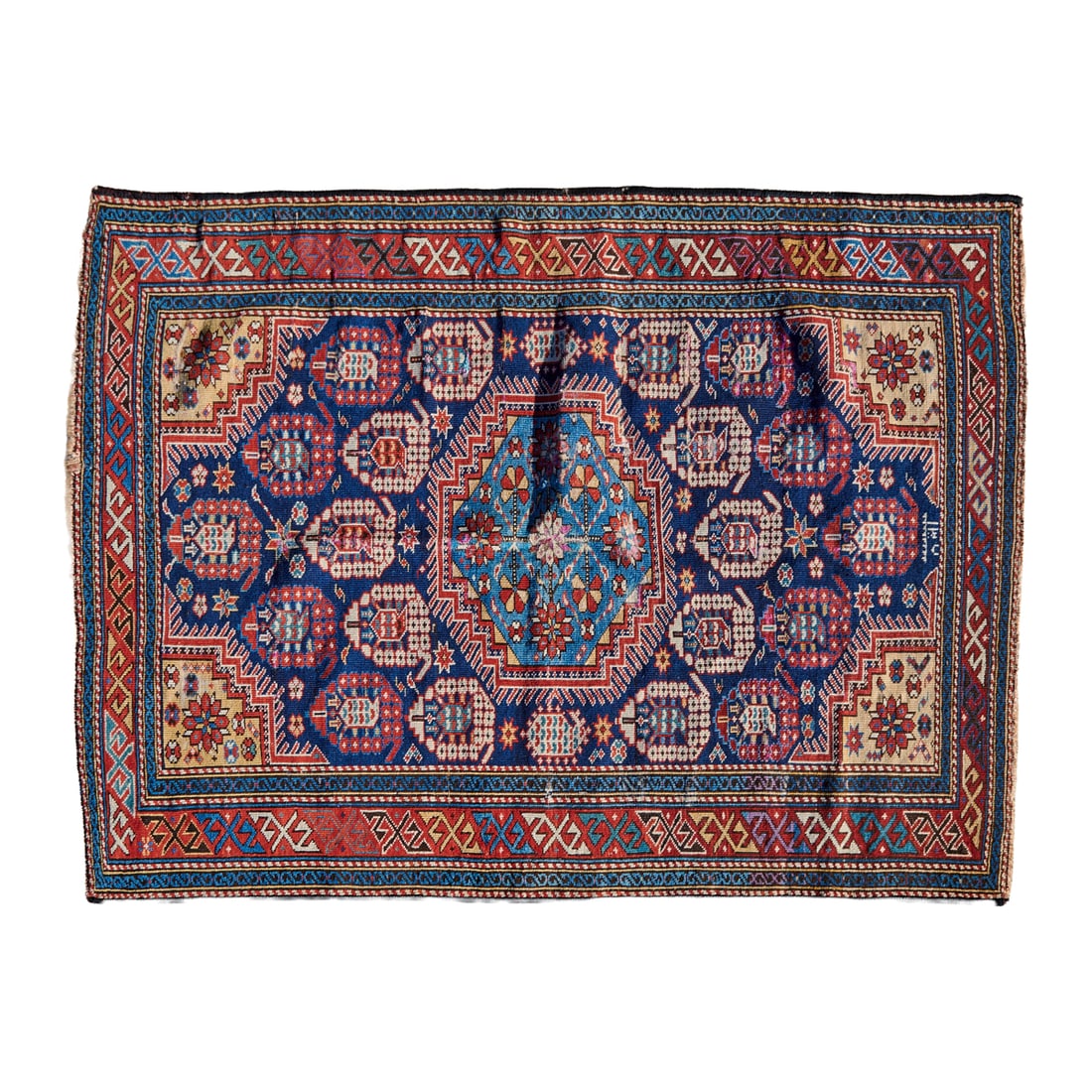 Caucasian Inscribed Shirvan Rug (1 of 3)