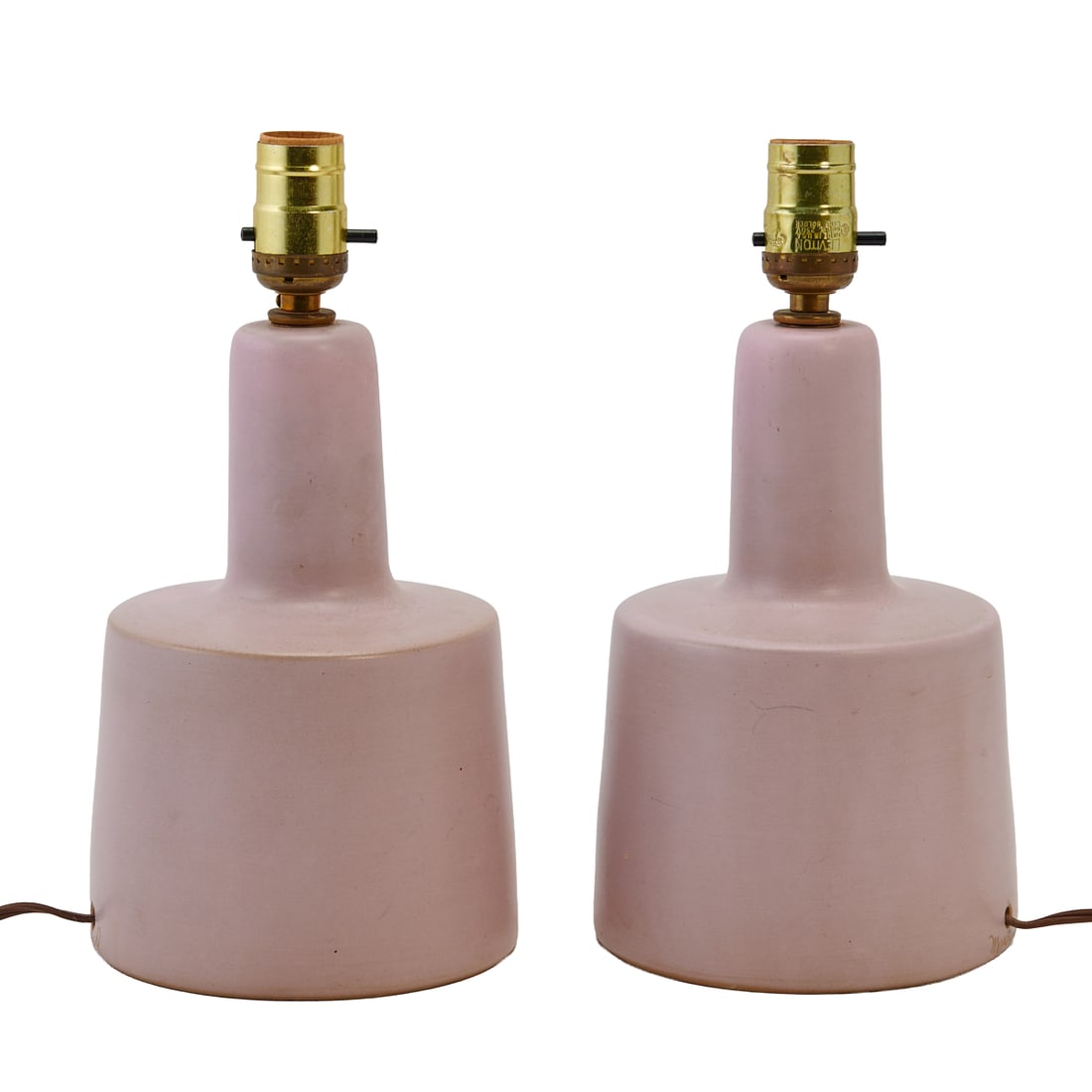 Pair of Martz for Marshall Ceramic Table Lamps (1 of 4)