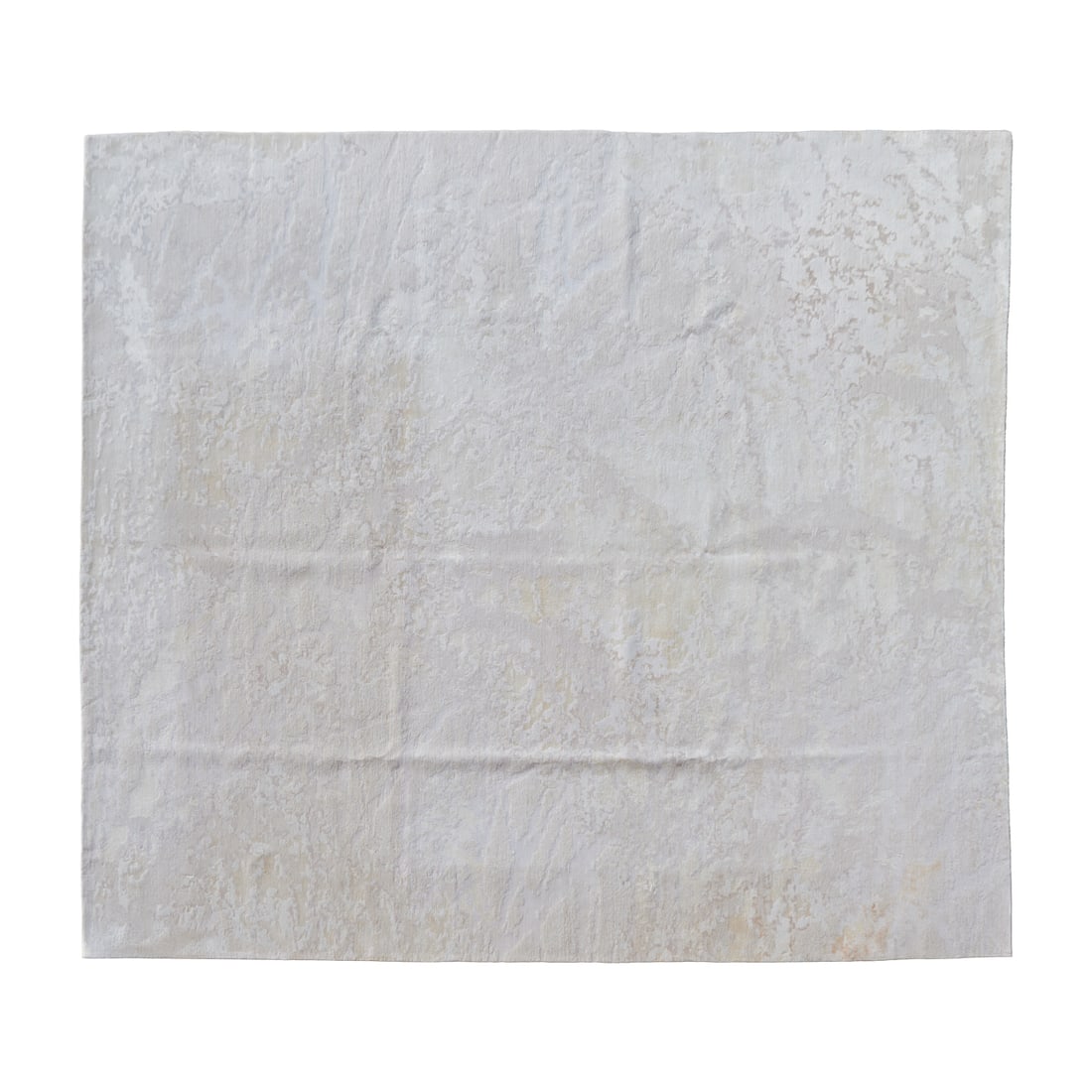 Tony Kitz Tufenkian Textured Silk and Wool Off White Carpet (1 of 3)