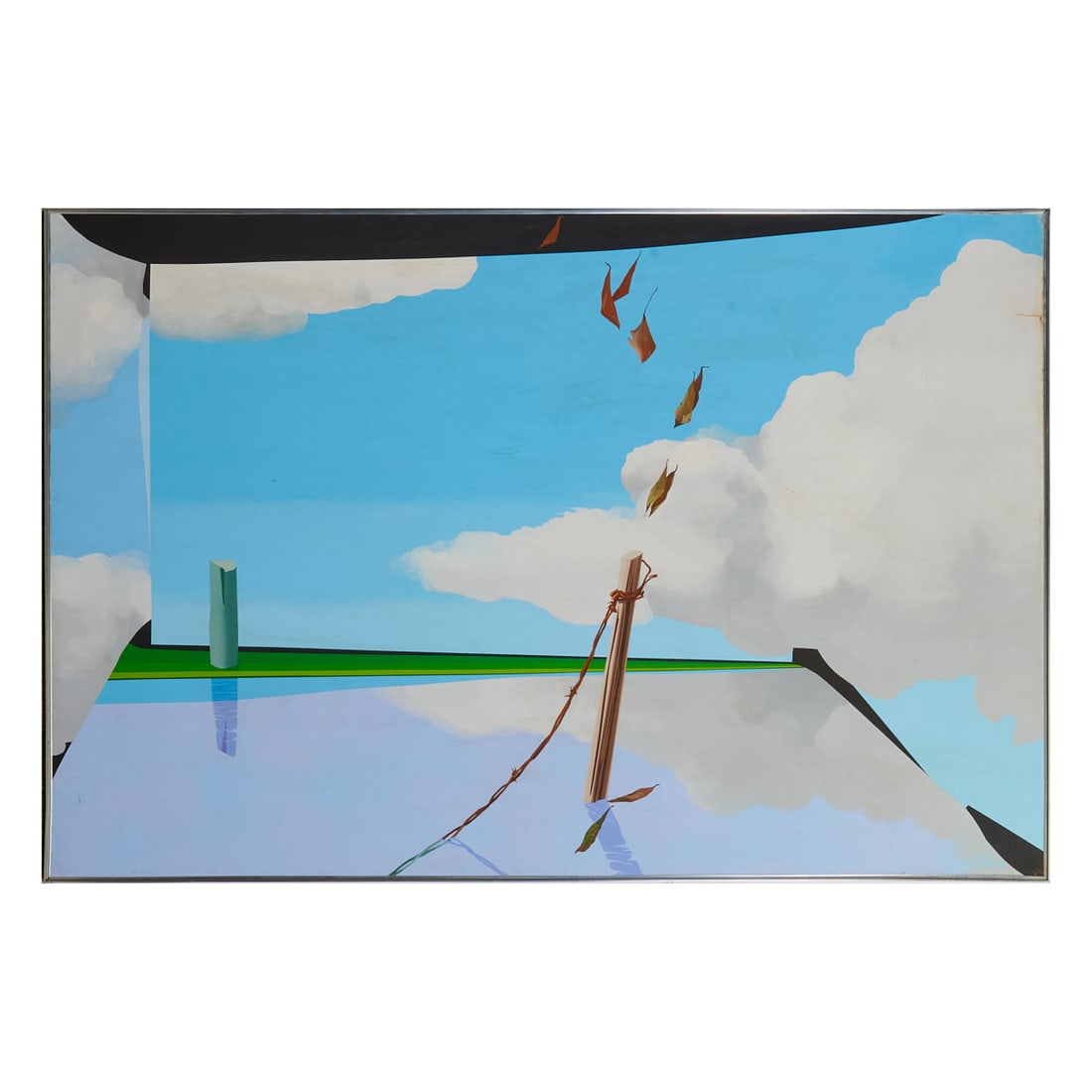 Jacques Fabert, Together Silently, Painting on Canvas (1 of 3)