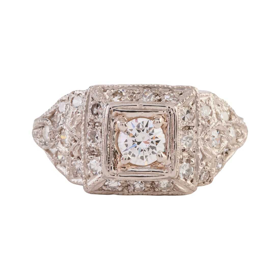 Diamond, Platinum Ring (1 of 4)