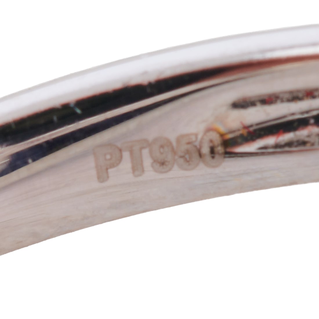 Kunzite, Diamond, Platinum Ring - 5