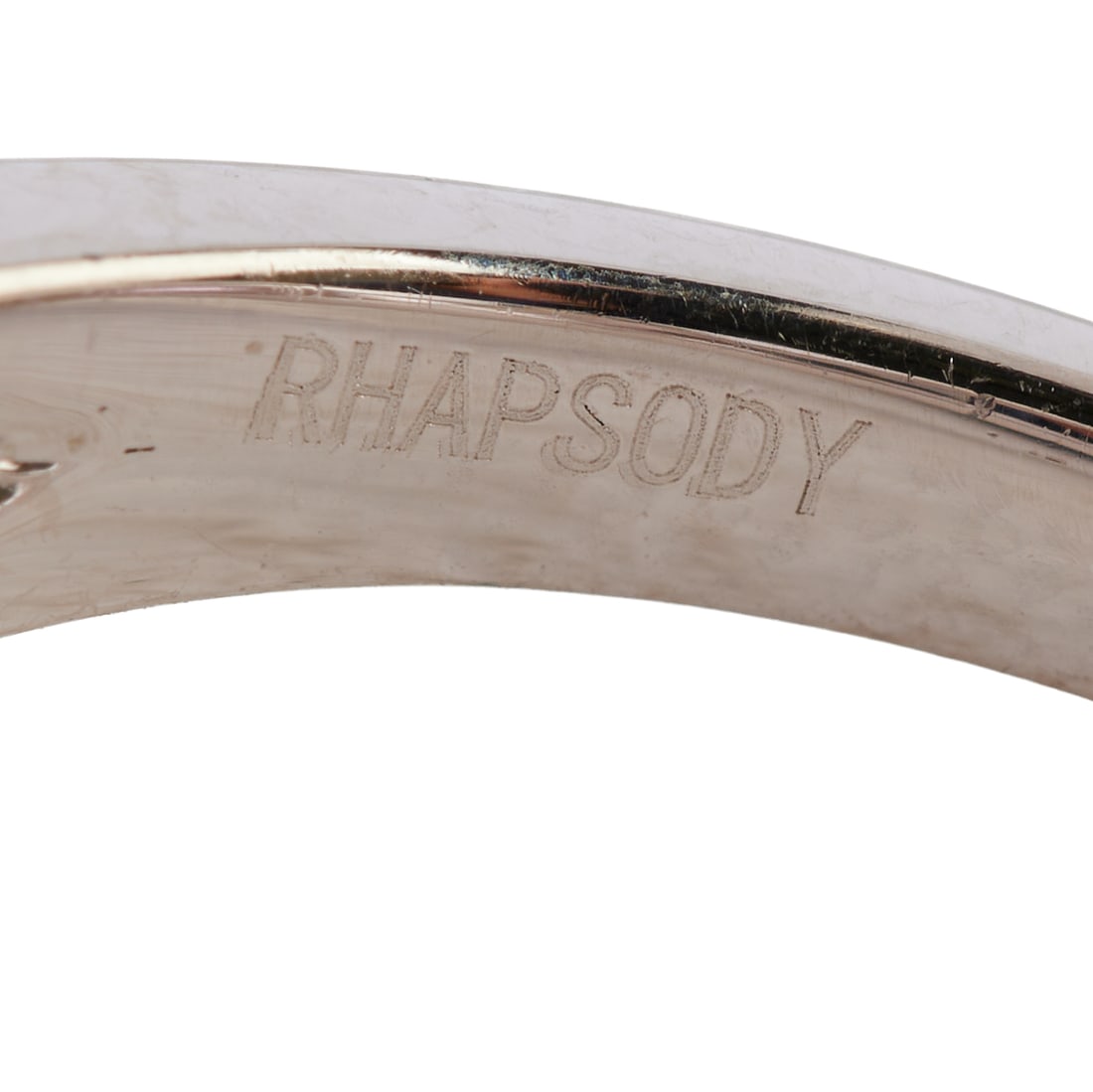 Kunzite, Diamond, Platinum Ring - 4