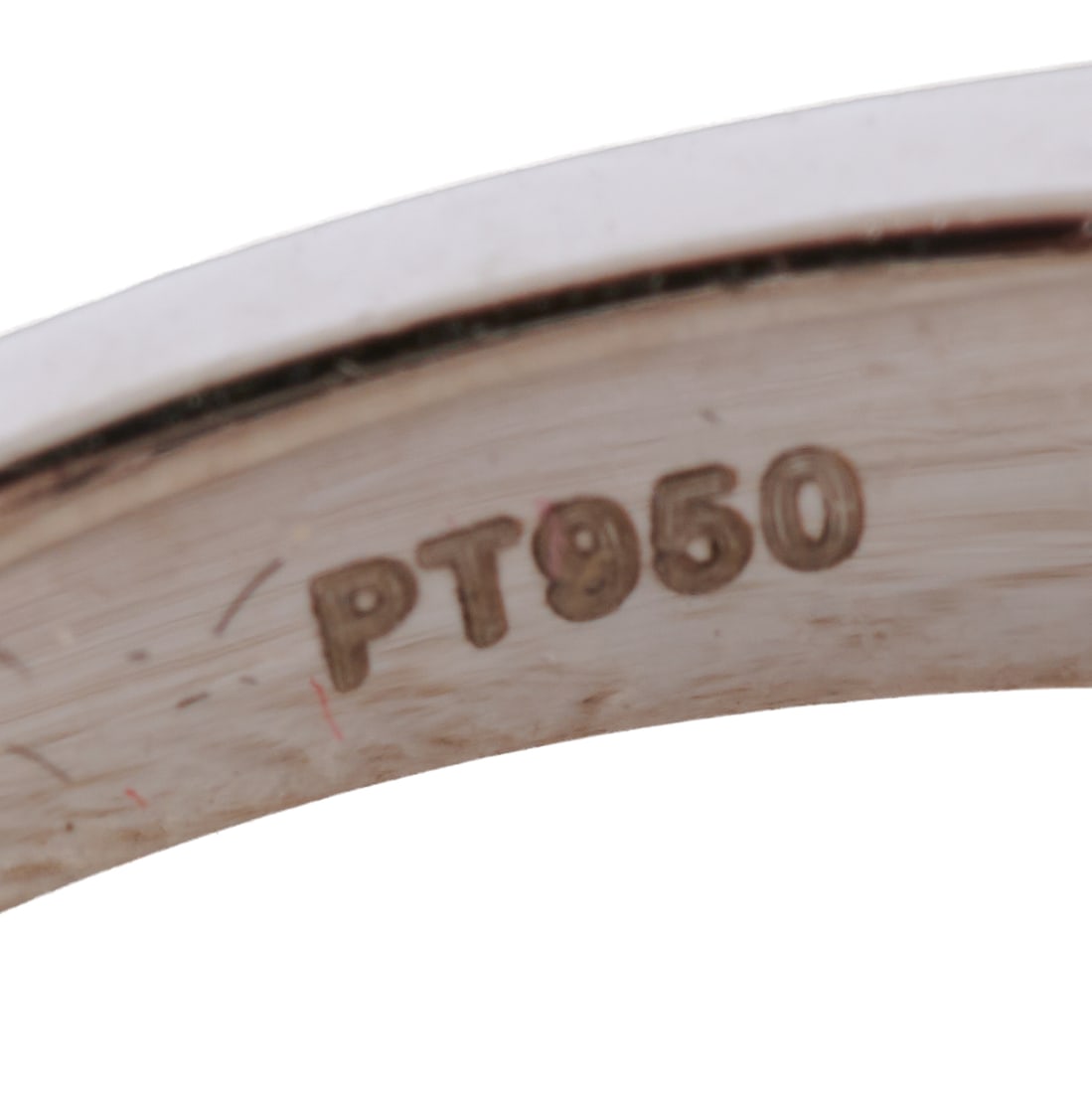 Kunzite, Diamond, Platinum Ring - 5