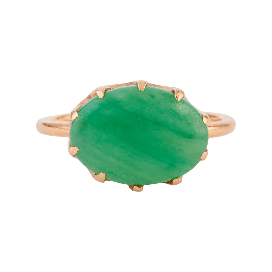 Jade, 14k Yellow Gold Ring (1 of 3)