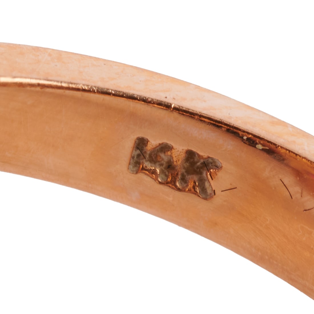 Ruby, Diamond, 14k Rose Gold Ring - 4