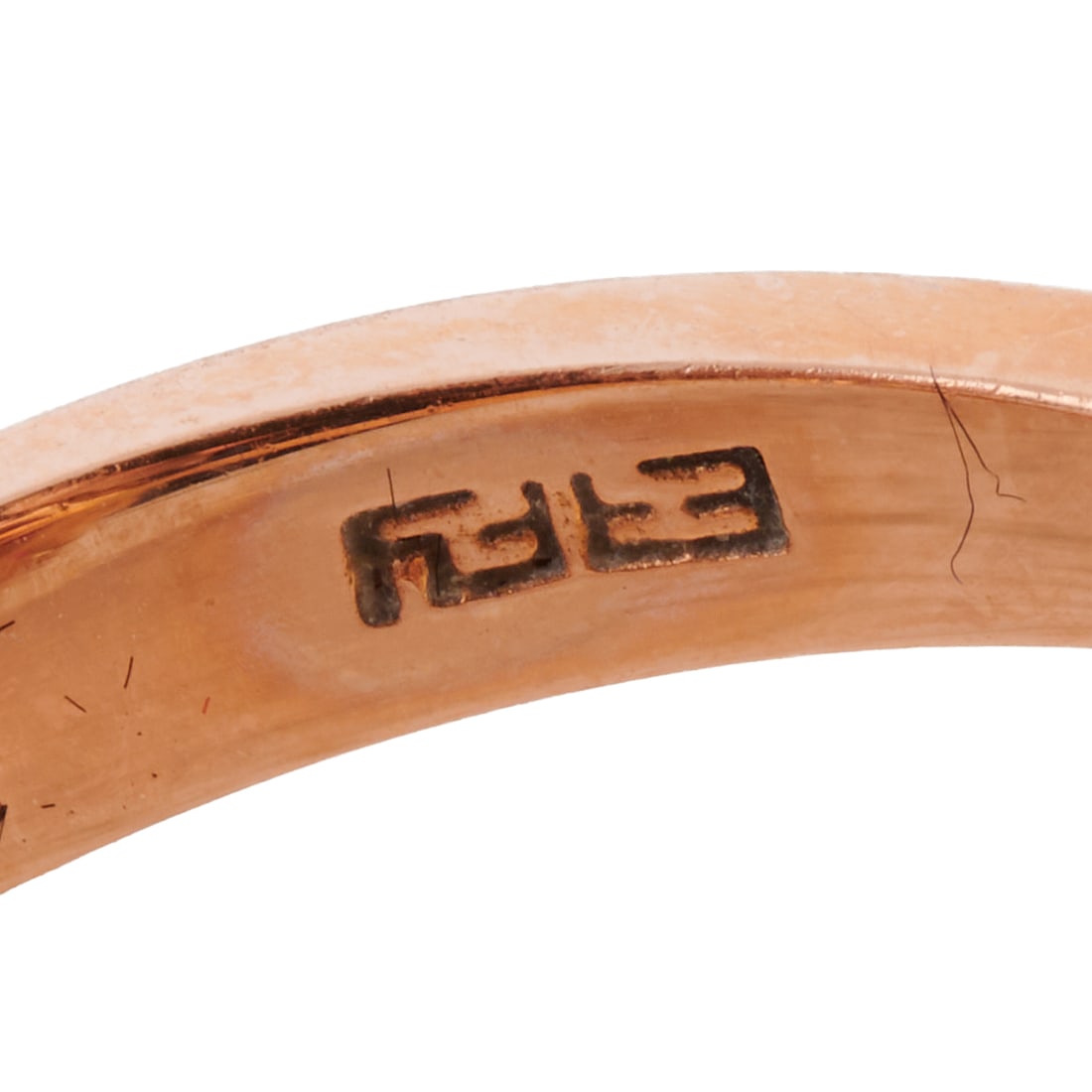 Ruby, Diamond, 14k Rose Gold Ring - 5