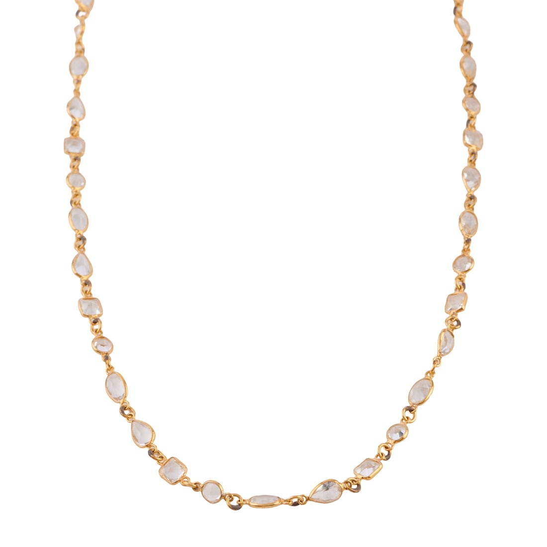 Quartz, Vermeil Necklace (1 of 3)