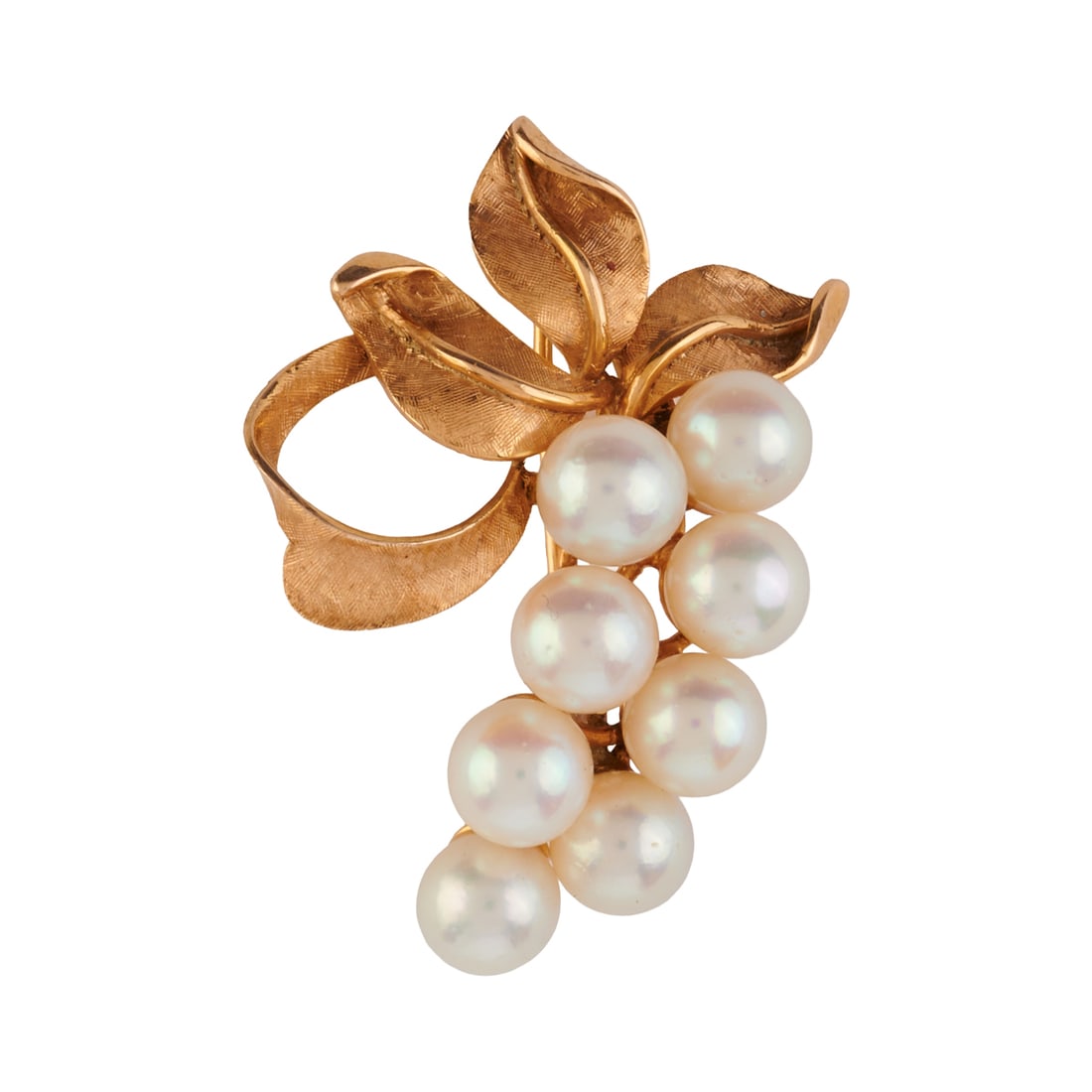Cultured Pearl, 14k Yellow Gold Brooch (1 of 3)