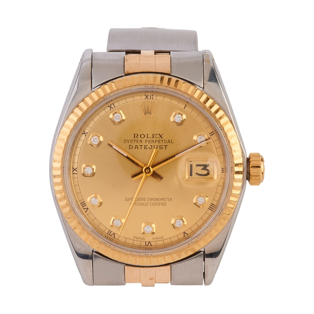 Rolex Oyster Perpetual Datejust Two-Tone Wristwatch - Ref. No. 1603 (1 of 7)