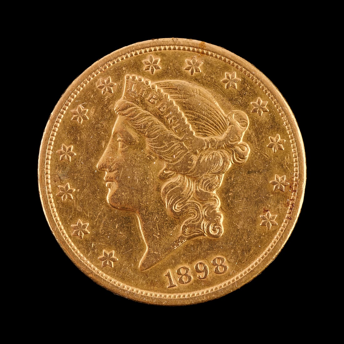 1898-S $20.00 Gold Liberty (1 of 2)