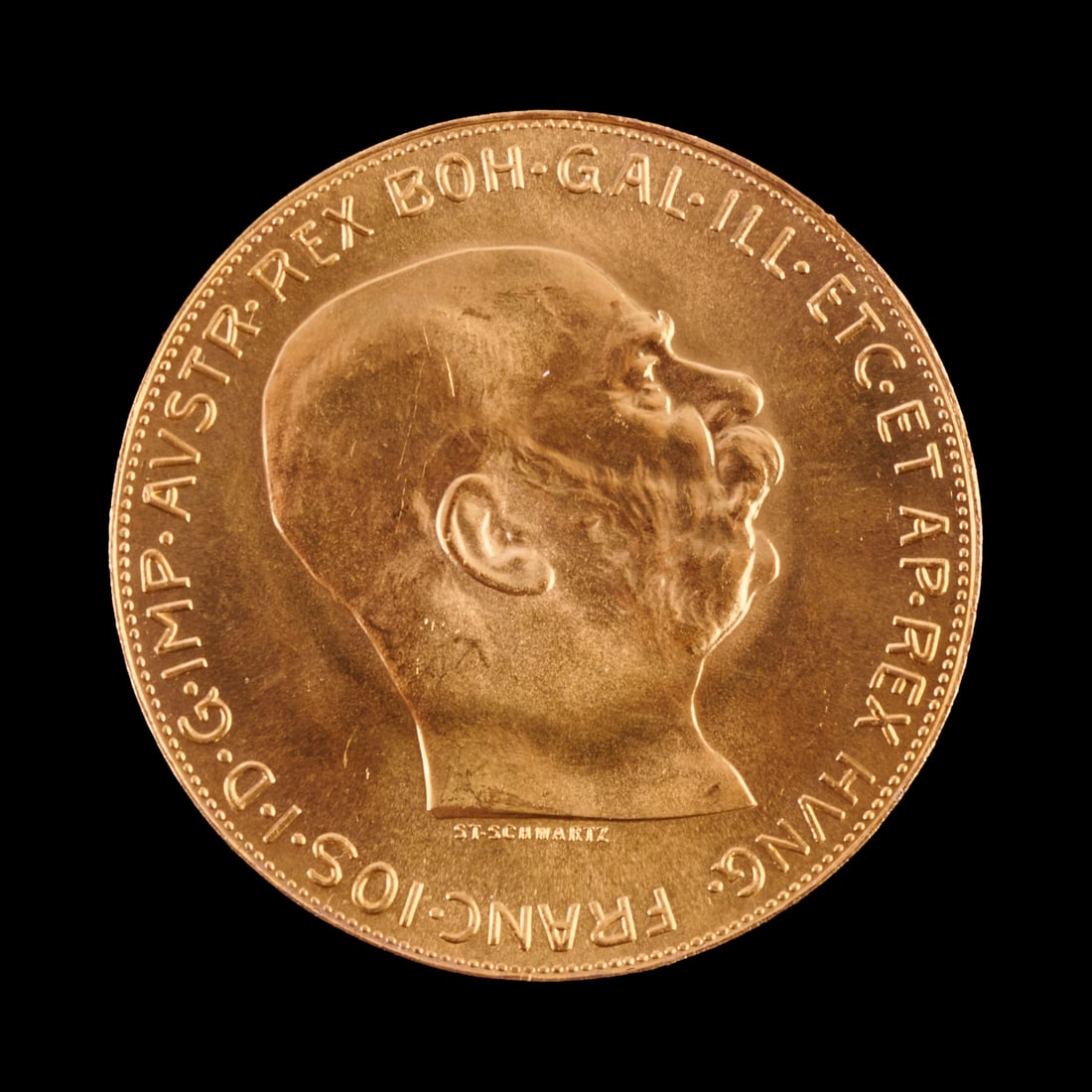 1915 100 Corona Gold Coin (1 of 2)