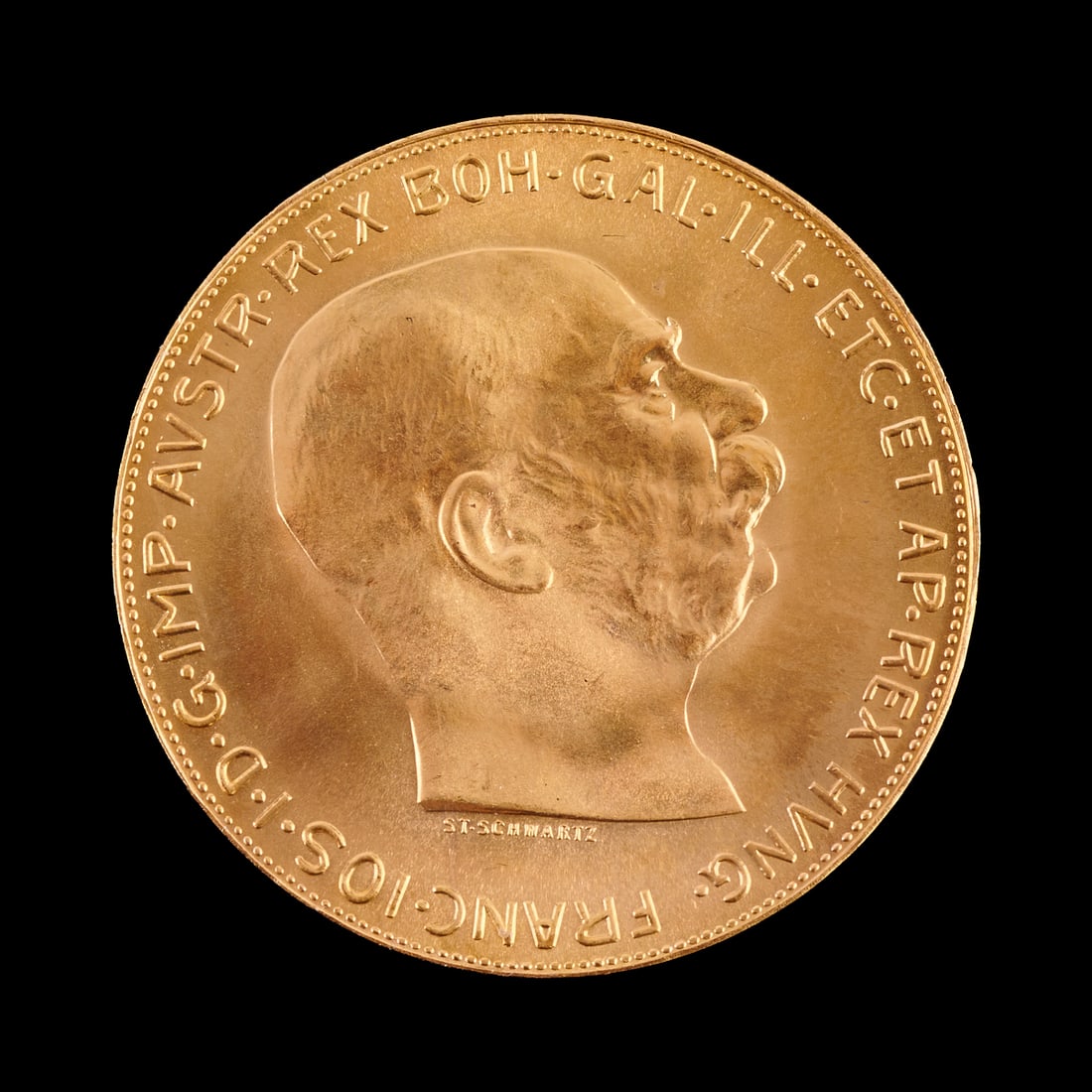 1915 100 Corona Gold Coin (1 of 2)