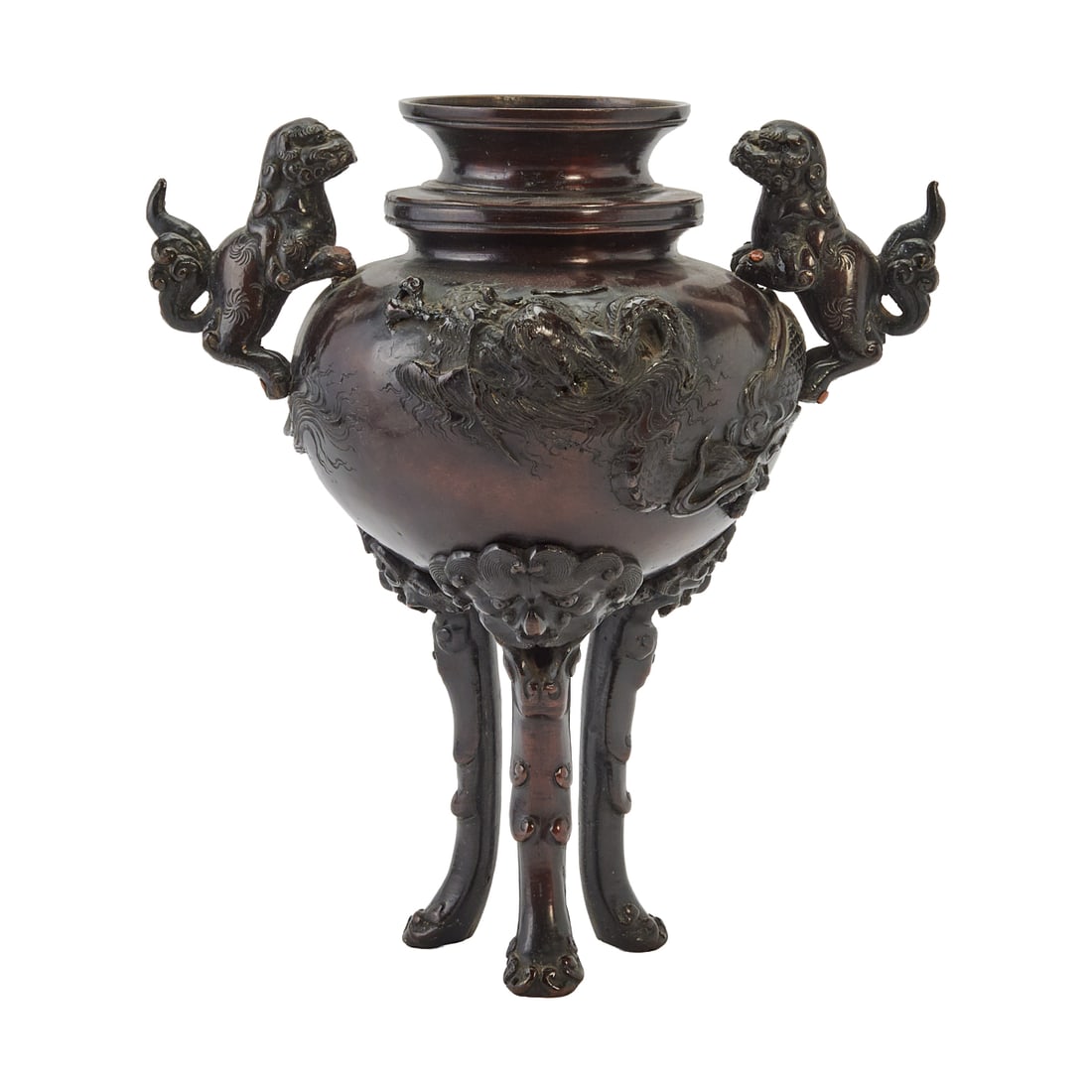 Japanese Bronze Censer (1 of 6)